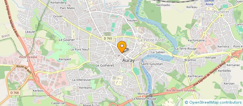 localisation de l'entreprise SCI NPPA à AURAY