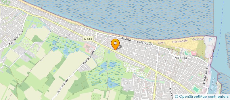 localisation de l'entreprise SCI NPVR  OUISTREHAM