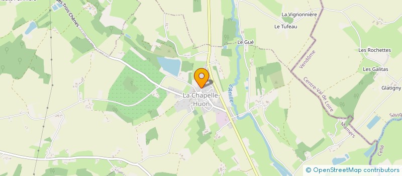 localisation de l'entreprise SCI NR  LA CHAPELLE-HUON