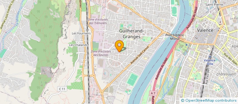 localisation de l'entreprise SCI NR à GUILHERAND-GRANGES