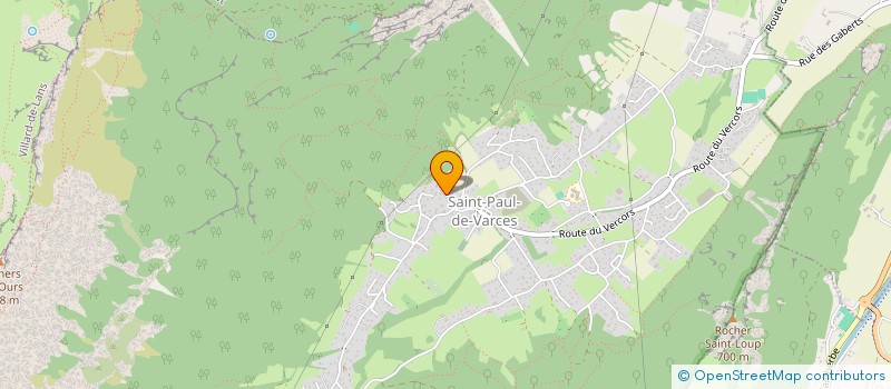 localisation de l'entreprise SCI NR IMMOBILIER  SAINT-PAUL-DE-VARCES