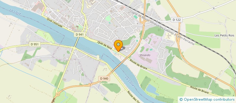 localisation de l'entreprise SCI NRC DU PONT DE LARRE à GIEN
