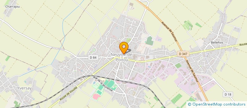 localisation de l'entreprise SCI NRI  NEUVILLE-DE-POITOU