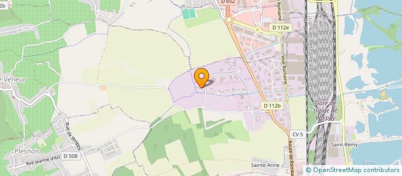 localisation de l'entreprise SCI NROY  NORROY-LE-VENEUR