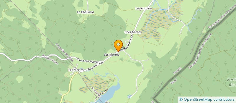 localisation de l'entreprise SCI NS AND CO  CHAPELLE-DES-BOIS