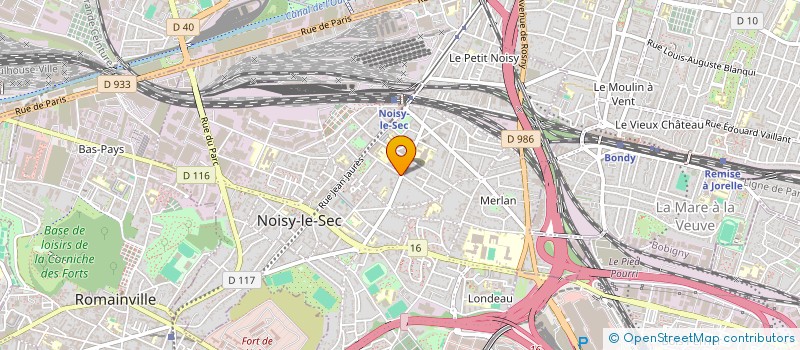localisation de l'entreprise SCI NS CARS à NOISY-LE-SEC