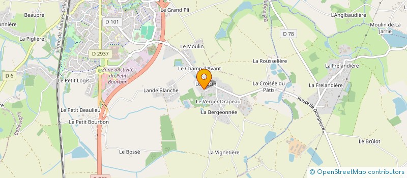 localisation de l'entreprise SCI NSB  BELLEVIGNY