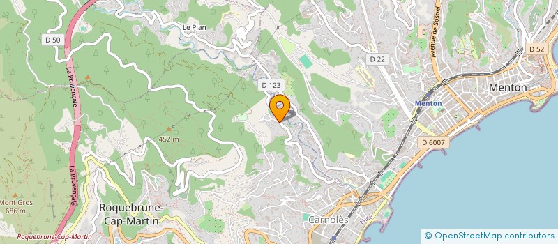 localisation de l'entreprise SCI NSC à ROQUEBRUNE-CAP-MARTIN