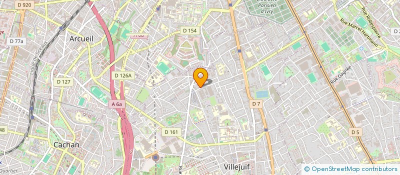 localisation de l'entreprise SCI NSI à VILLEJUIF