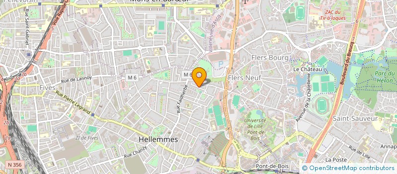 localisation de l'entreprise SCI NSMA à LILLE