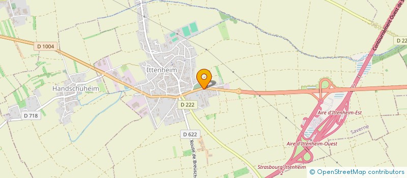 localisation de l'entreprise SCI NSTD  ITTENHEIM