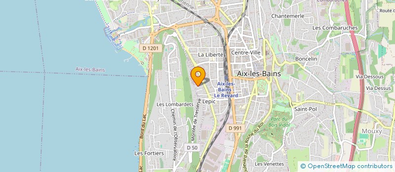 localisation de l'entreprise SCI NT IMMO  AIX-LES-BAINS