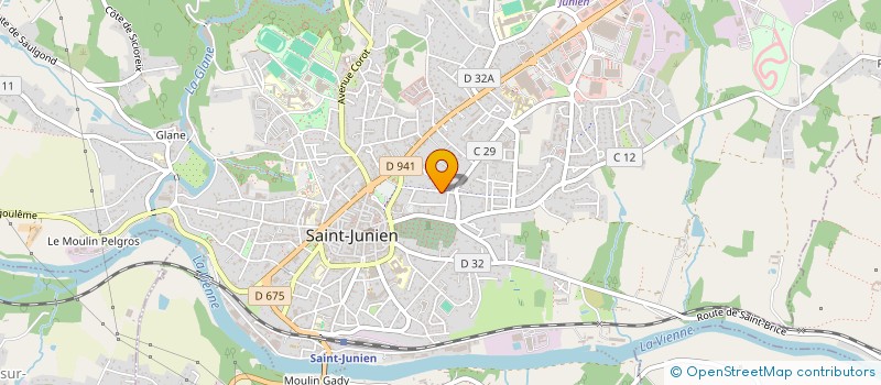 localisation de l'entreprise SCI NTB à LIMOGES