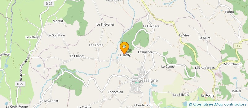 localisation de l'entreprise SCI NTC  LONGESSAIGNE