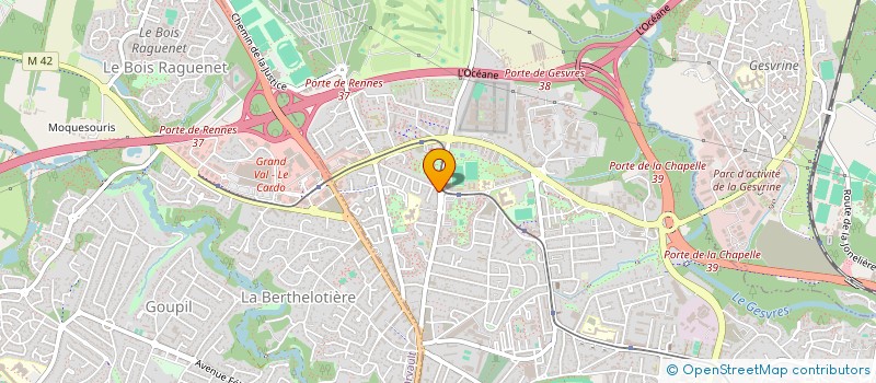 localisation de l'entreprise SCI NTD-NTC  NANTES