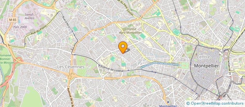 localisation de l'entreprise SCI NTI à MONTPELLIER