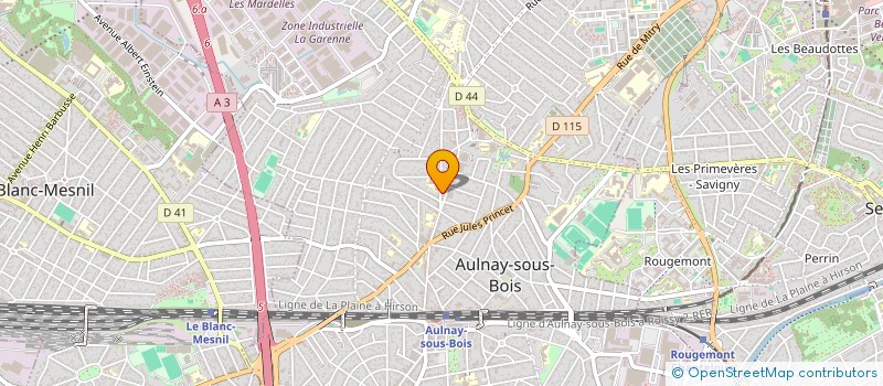 localisation de l'entreprise SCI NTK à AULNAY-SOUS-BOIS