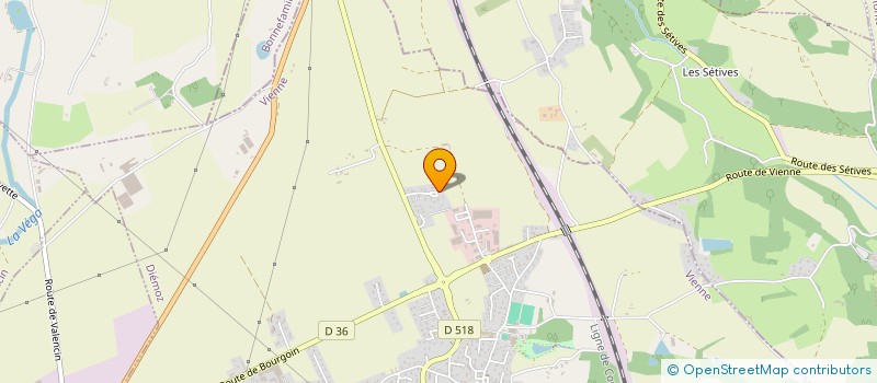 localisation de l'entreprise SCI NTL  DIEMOZ