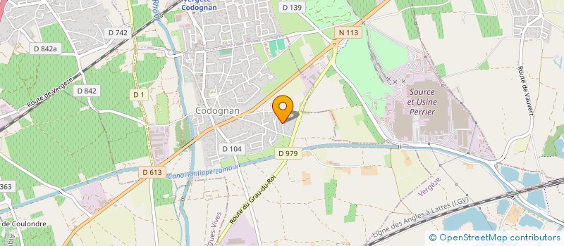 localisation de l'entreprise SCI NTLC  CODOGNAN