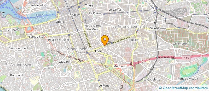 localisation de l'entreprise SCI NTMDC  MARSEILLE