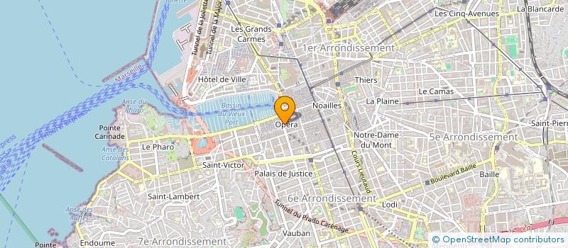 localisation de l'entreprise SCI NUAGE D'ETE à MARSEILLE