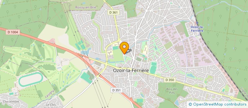 localisation de l'entreprise SCI NUAGE IMMO  OZOIR-LA-FERRIERE