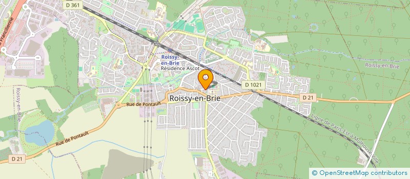 localisation de l'entreprise SCI NUAGES  ROISSY-EN-BRIE