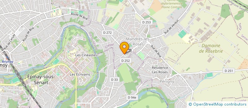 localisation de l'entreprise SCI NUAGES  MANDRES-LES-ROSES