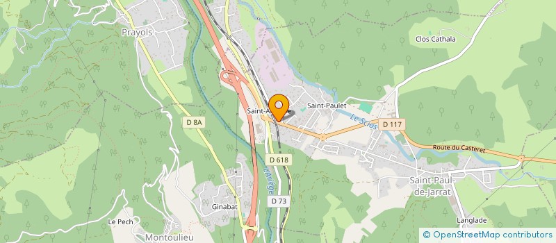 localisation de l'entreprise SCI NUBALA à SAINT-PAUL-DE-JARRAT