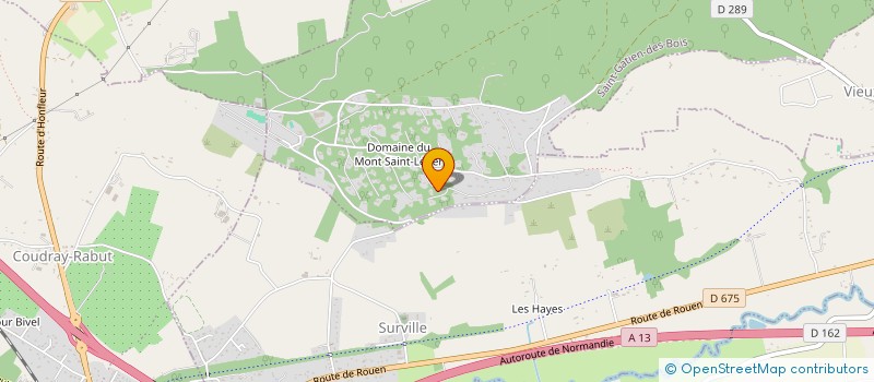 localisation de l'entreprise SCI NUDEL  SAINT-GATIEN-DES-BOIS