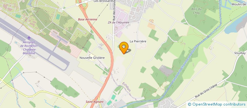 localisation de l'entreprise SCI NUGGET  ECHILLAIS