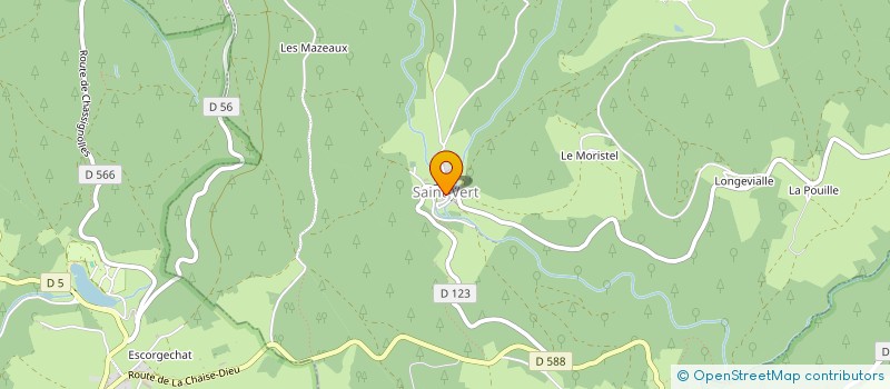 localisation de l'entreprise SCI NUGIER  CHAMPAGNAC-LE-VIEUX