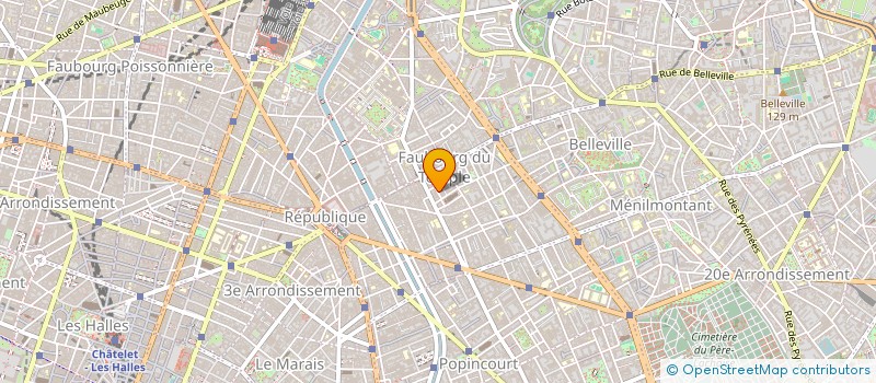 localisation de l'entreprise SCI NUHUN  PARIS