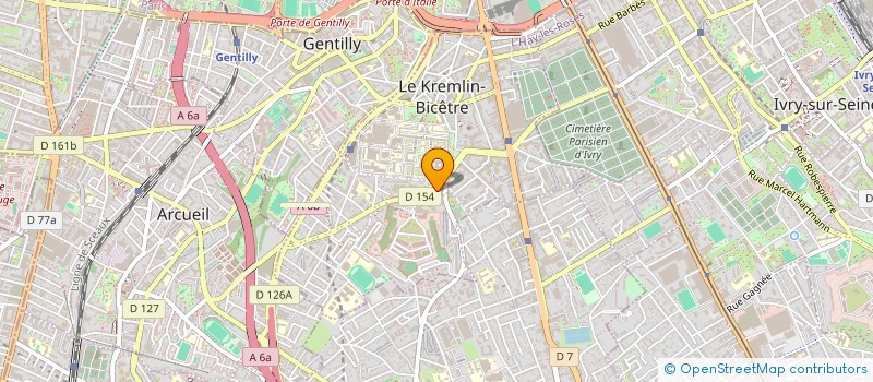 localisation de l'entreprise SCI NUIDICI à LE KREMLIN-BICETRE