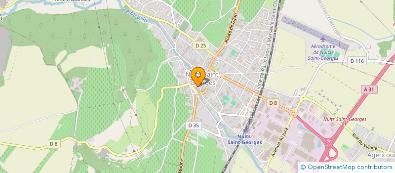 localisation de l'entreprise SCI NUITONNE INVESTISSEMENT à NUITS-SAINT-GEORGES