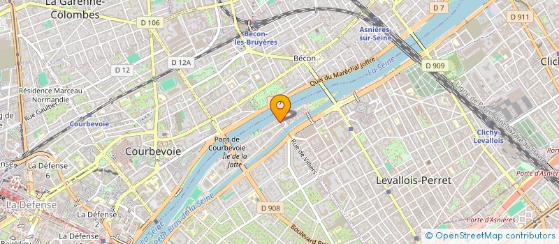 localisation de l'entreprise SCI NUMERO 10 à NEUILLY-SUR-SEINE
