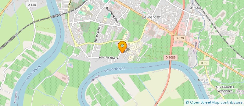localisation de l'entreprise SCI NUMEROBIS  LIBOURNE