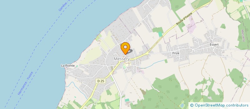 localisation de l'entreprise SCI NUMEROBIS  MESSERY