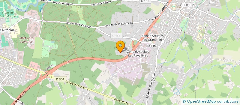 localisation de l'entreprise SCI NUR ALI  CHANGE