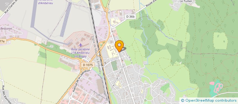 localisation de l'entreprise SCI NURA  AMBERIEU-EN-BUGEY