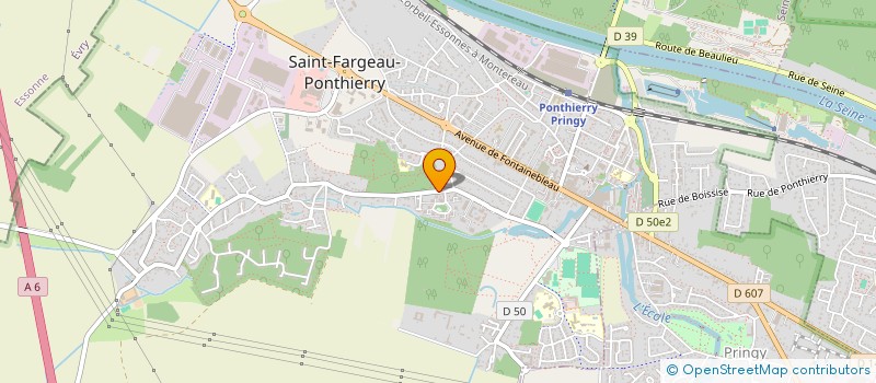 localisation de l'entreprise SCI NURBEL  SAINT-FARGEAU-PONTHIERRY