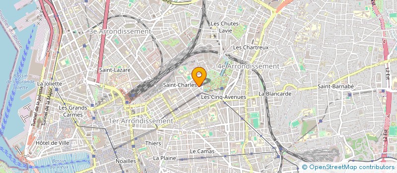 localisation de l'entreprise SCI NURSAUCAB  MARSEILLE