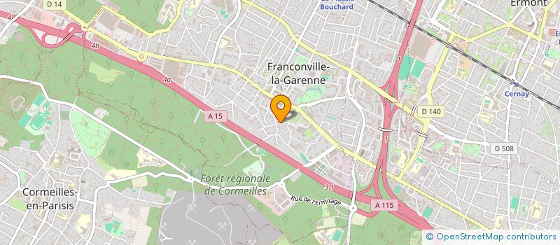 localisation de l'entreprise SCI NUTIFAFA  FRANCONVILLE