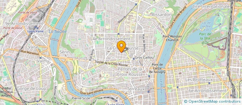 localisation de l'entreprise SCI NUTIL  LYON