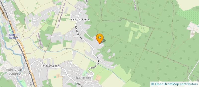 localisation de l'entreprise SCI NV  BAZEMONT