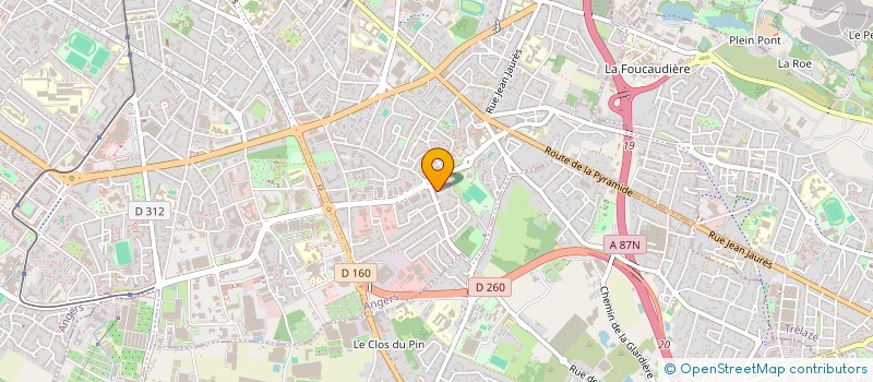 localisation de l'entreprise SCI NY à ANGERS