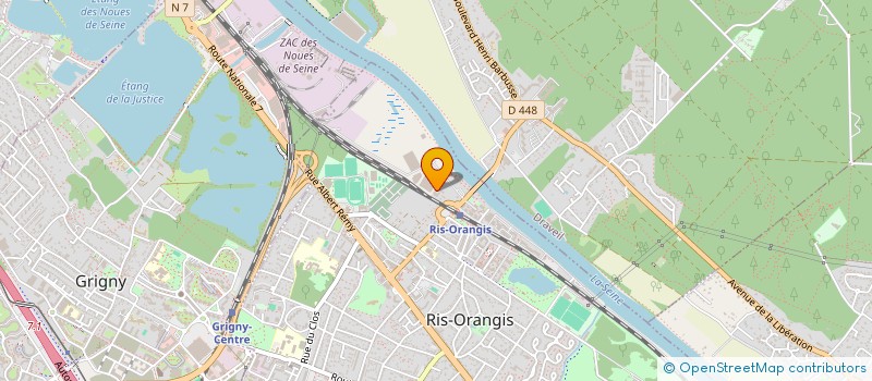 localisation de l'entreprise SCI NY à RIS-ORANGIS