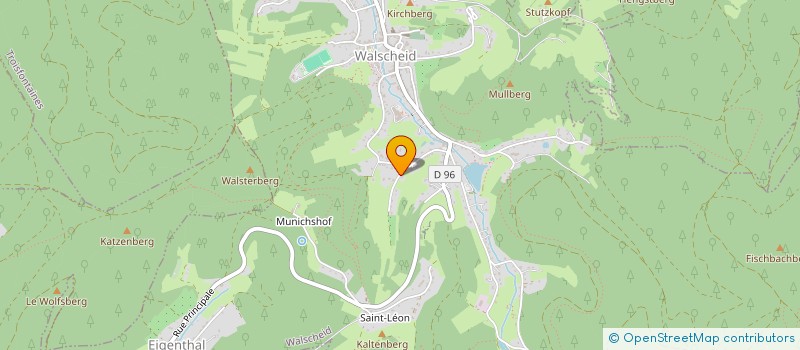 localisation de l'entreprise SCI NYCE  WALSCHEID