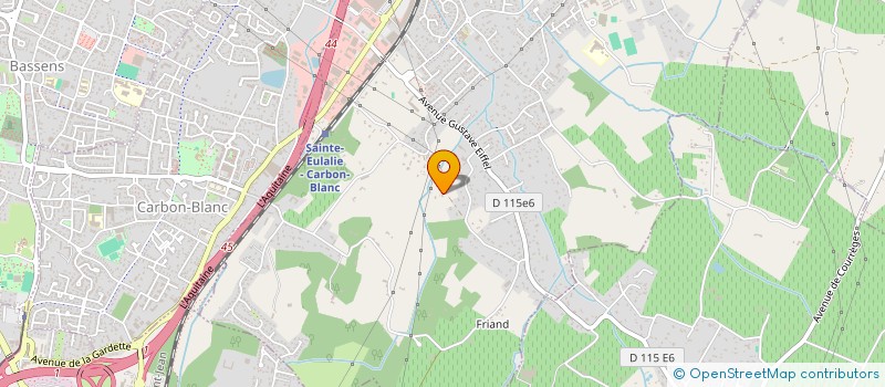 localisation de l'entreprise SCI NYDY à SAINTE-EULALIE