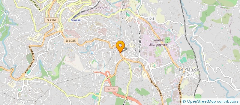 localisation de l'entreprise SCI NYKOL à GRASSE